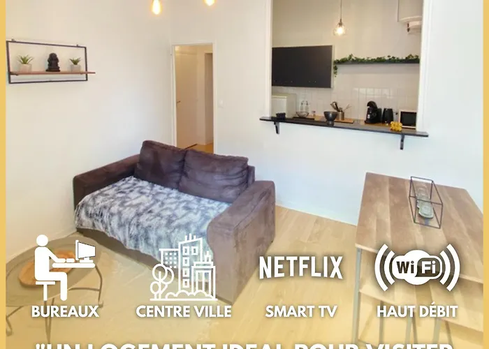 Charmant 2 Chambres - Centre